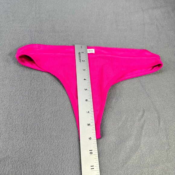 Aeropostale Women’s Size Medium Panty Thong Seamless Hot Pink New Without Tags - Picture 6 of 7